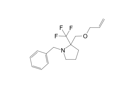 N-Benzyl-2-[(allyloxy)methyl]-2-(trifluoromethyl)pyrrolidine