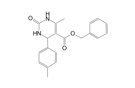 Benzyl 6-methyl-4-(4-methylphenyl)-2-oxo-1,2,3,4-tetrahydro-5-pyrimidinecarboxylate
