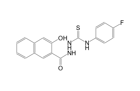 N-(4-fluorophenyl)-2-(3-hydroxy-2-naphthoyl)hydrazinecarbothioamide