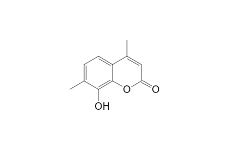 4,7-Dimethyl-8-oxidanyl-chromen-2-one