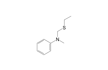 Ethylsulfanylmethyl-methyl-phenyl-amine