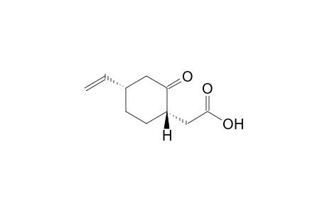 (1RS, 4RS)-4-ethenyl-2-oxocyclohexyl- Acetate