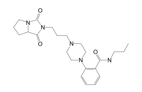 2-[3-[4-(ORTHO-(PROPYLCARBAMOYL)-PHENYL)-PIPERAZIN-1-YL]-PROPYL]-1,3-DIOXOPERHYDROPYRROLO-[1,2-C]-IMIDAZOLE
