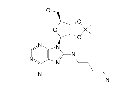 8-AMINO-[1''-(4'-AMINOBUTYL)]-2',3'-O-ISOPROPYLIDENEADENOSINE