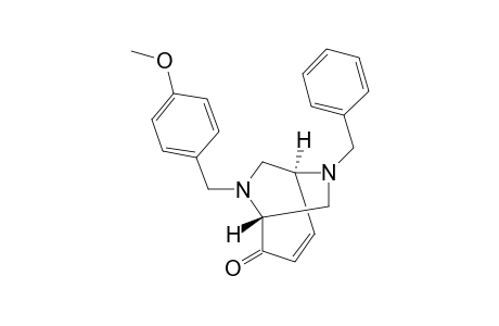 (+)-(1R,5S)-6-Benzyl-8-(4-methoxybenzyl)-6,8-diazabicyclo[3.2.2]non-3-en-2-one