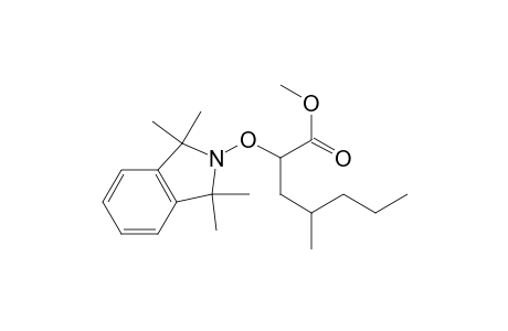 2-[1'-(Methoxycarbonyl)-3'-methylhexyloxy]-1,1,3,3-tetramethylisoindoline