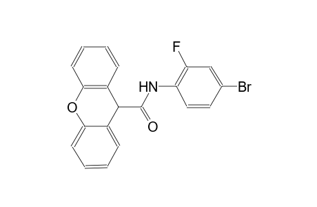 N-(4-bromo-2-fluorophenyl)-9H-xanthene-9-carboxamide