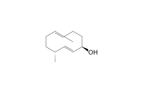 (E,E)-4.beta.,8-Dimethylcyclodeca-2,7-dien-1.alpha.-ol