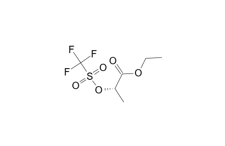 Ethyl (S)-2-(trifluoromethylsulfonyloxy)propionate