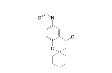 3',4'-DIHYDRO-4'-OXOSPIRO-[CYCLOHEXANE-1,2'-(2'H)-[1]-BENZOPYRAN]-6'-ACETAMIDE