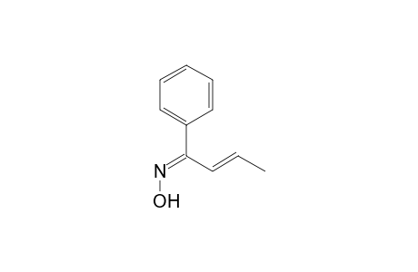 (E)-1-Phenyl-2-buten-1-one oxime