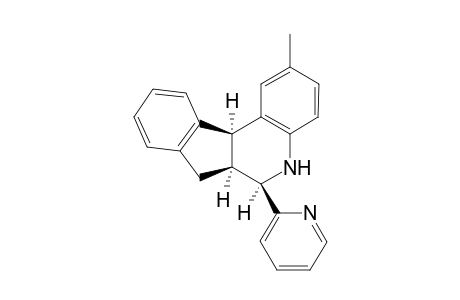 (6R,6aS,11bS)-2-Methyl-6-pyridin-2-yl-5,6a,7,11b-tetrahydro-6H-indeno[2,1-c]quinoline