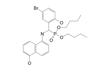 DIBUTYL-(5-BROMO-2-HYDROXYPHENYL)-(5-HYDROXYNAPHTHALEN-1-YL-AMINO)-METHYLPHOSPHONATE