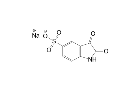 2,3-dioxo-5-indolinesulfonic acid, sodium salt