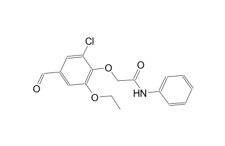 2-(2-chloro-6-ethoxy-4-formylphenoxy)-N-phenylacetamide