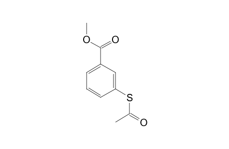 3-Mercaptobenzoic acid, S-acetyl-, methyl ester