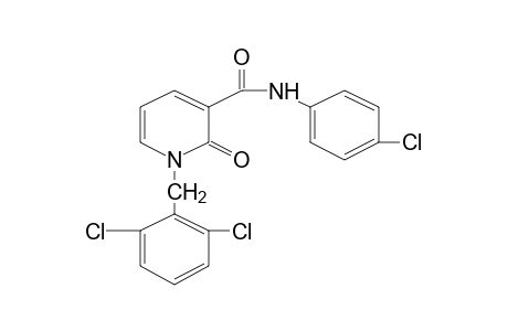 4'-CHLORO-1-(2,6-DICHLOROBENZYL)-1,2-DIHYDRO-2-OXONICOTINANILIDE
