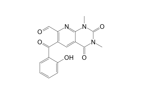 6-(2-Hydroxy-benzoyl)-1,3-dimethyl-2,4-dioxo-1,2,3,4-tetrahydro-pyrido[2,3-d]pyrimidine-7-carbaldehyde