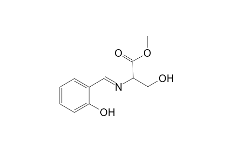 Methyl 2-N-silicylidene-3-hydroxypropanoate