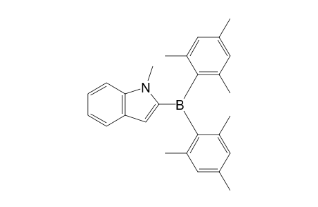 (1-methyl-2-indolyl)-bis(2,4,6-trimethylphenyl)borane