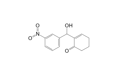 2-[Hydroxy(3-nitrophenyl)methyl]cyclohex-2-enone