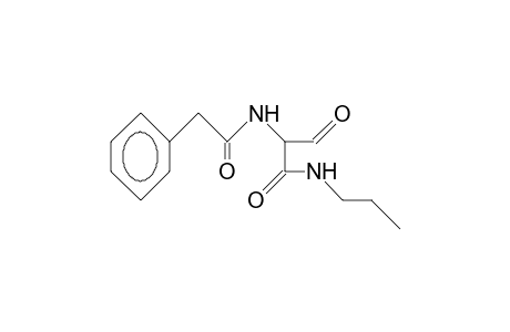 N-Benzylcarbonyl-serine aldehyde propylamide