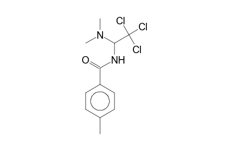 4-Methyl-N-[2,2,2-trichloro-1-(dimethylamino)ethyl]benzamide