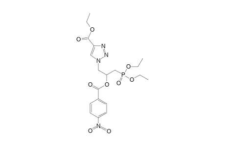 ETHYL-1-(3-(DIETHOXYPHOSPHORYL)-2-((4-NITROBENZOYL)-OXY)-PROPYL)-1H-1,2,3-TRIAZOLE-4-CARBOXYLATE