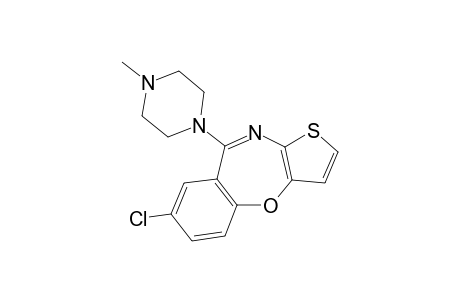 7-Chloro-9-(4'-methyl-1'-piperazinyl)thieno[3,2-b-[1,4]benzoxazepine