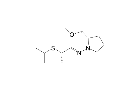 (2S,2'S)-[2-(Isopropylsulfanyl)propylidene]-[2'-(methoxymethyl)pyrrolidin-1'-yl]amine