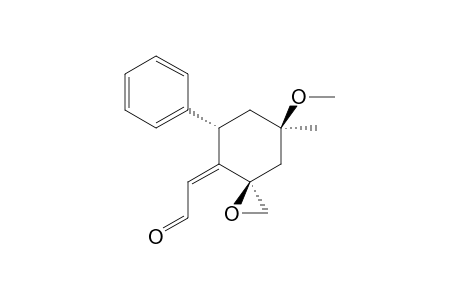 (2Z)-2-[(3R,5R,7S)-5-methoxy-5-methyl-7-phenyl-1-oxaspiro[2.5]octan-8-ylidene]acetaldehyde