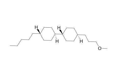trans-1-(3-Methoxypropyl)-4-(trans-4-pentylcyclohexyl)cyclohexane