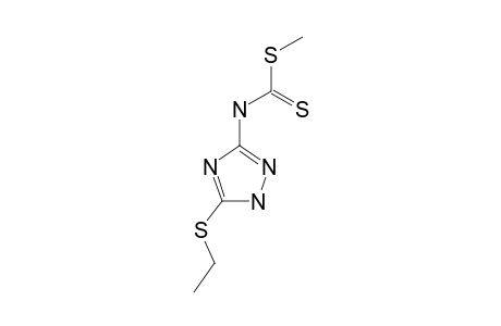 METHYL-(3-ETHYLTHIO-1,2,4-TRIAZOL-5-YL)-AMINODITHIOCARBONNATE