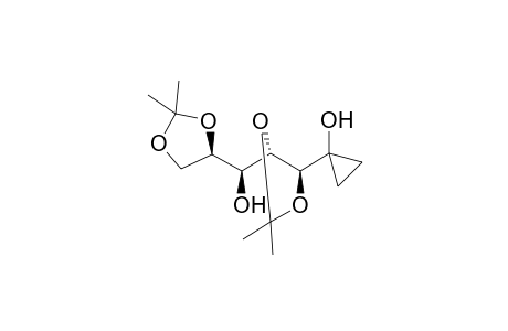 1-Cyclopropyl-2,3;5,6-di-O-isopropylidene-D-mannitol