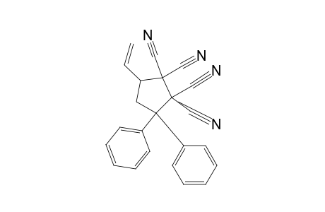 1,1,2,2-Cyclopentanetetracarbonitrile, 5-ethenyl-3,3-diphenyl-