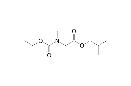 Glycine, N-methyl-N-ethoxycarbonyl-, isobutyl ester