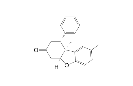 (1.alpha.,4a.alpha.,9b.alpha.)-1,4,4a,9b-Tetrahydro-8,9b-dimethyl-1-phenyl-3(2H)-dibenzofuranone