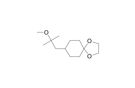 8-(2-METHOXY-2-METHYLPROPYL)-1,4-DIOXASPIRO-[4.5]-DECANE