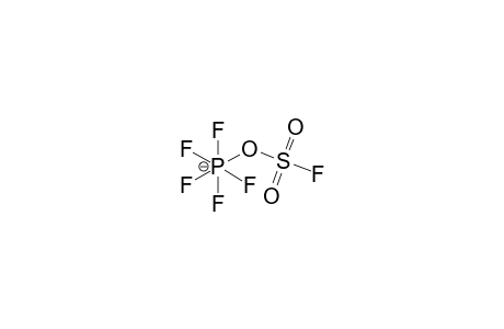 FLUOROSULFONOXY-PENTAFLUOROPHOSPHONIUM-(1-)
