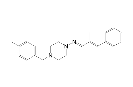 4-(4-methylbenzyl)-N-[(E,2E)-2-methyl-3-phenyl-2-propenylidene]-1-piperazinamine