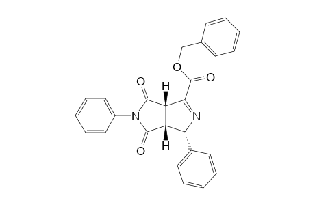 Pyrrolo[3,4-c]pyrrole-1-carboxylic acid, 3,3a,4,5,6,6a-hexahydro-4,6-dioxo-3,5-diphenyl-, phenylmethyl ester, (3.alpha.,3a.beta.,6a.beta.)-