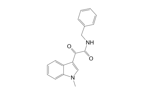 1H-Indole-3-acetamide, 1-methyl-.alpha.-oxo-N-(phenylmethyl)-