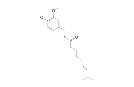 trans-8-methyl-N-vanillyl-6-nonenamide