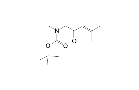 Methyl-(4-methyl-2-oxo-pent-3-enyl)-carbamic acid tert-butyl ester