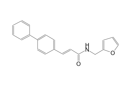 2-propenamide, 3-[1,1'-biphenyl]-4-yl-N-(2-furanylmethyl)-, (2E)-