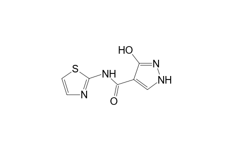 3-Hydroxy-N-(thiazol-2-yl)-1H-pyrazole-4-carboxamide