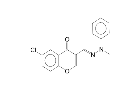 6-chloro-3-(2-methyl-2-phenylhydrazonomethyl)-4H-chromone
