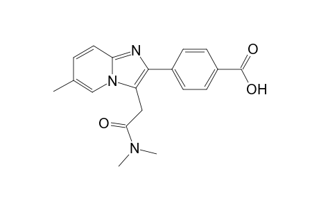 Zolpidem-M (4'-HOOC-) MS2