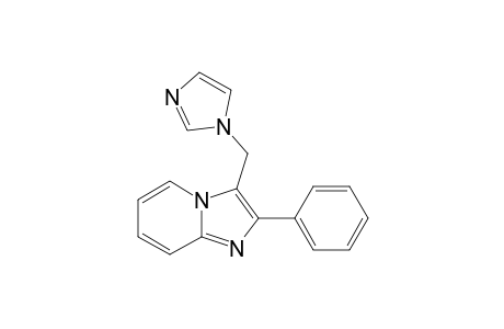 3-(1H-IMIDAZOL-1-YLMETHYL)-2-PHENYLIMIDAZO-[1,2-A]-PYRIDINE