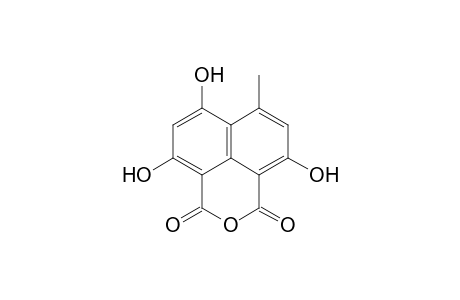 1H,3H-Naphtho[1,8-cd]pyran-1,3-dione, 4,6,9-trihydroxy-7-methyl-